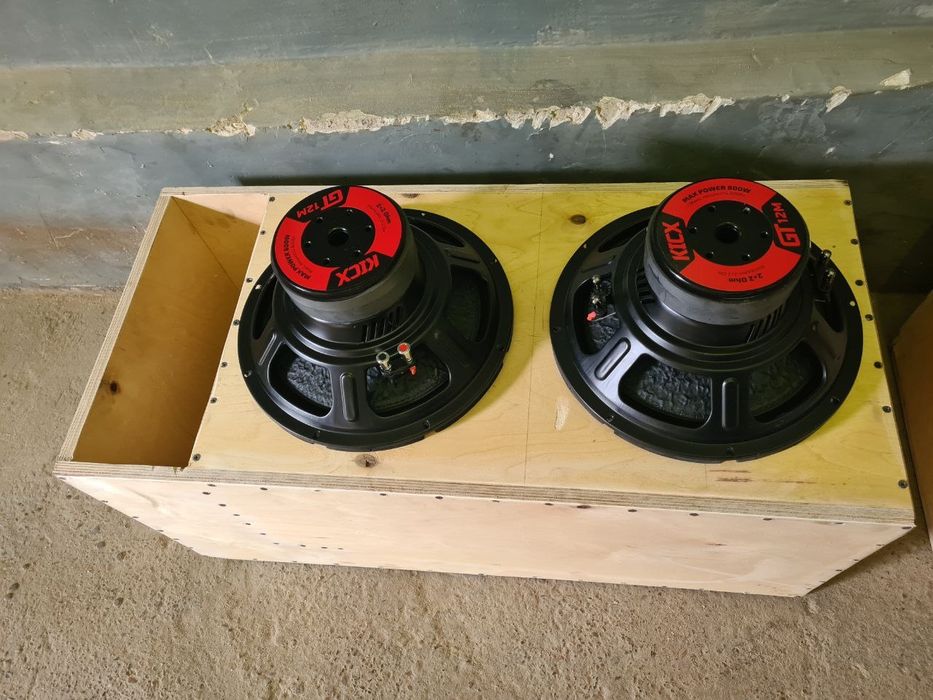 сабвуфер 2х12 новый