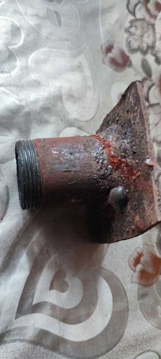 Заглушка железная Д=40 с наружной резьбой