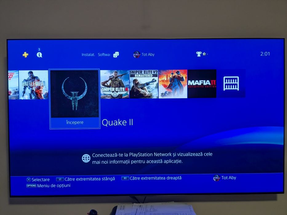 PS4 Pro 1 TB + 2 controlere + dock + 17 Jocuri