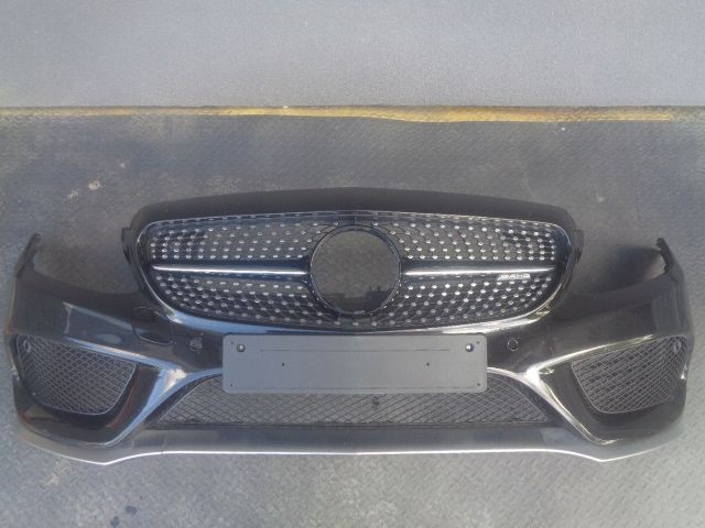 Mercedes W205 C class bara fata amg grila crom scheleti