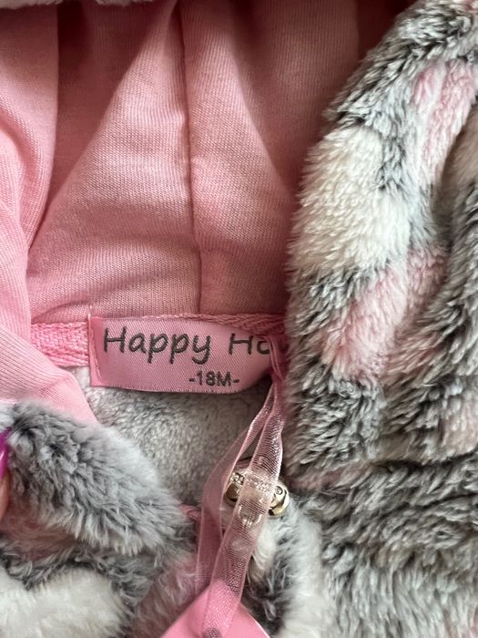 Hanorac fleece fetite 18 luni