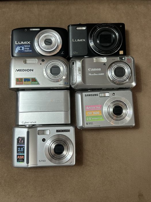 Мыльницы, цифровые фотики 7шт