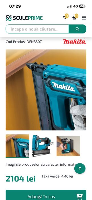 Makita impact DTW 300Z/pistol de cuie DFN 350  si pendular DJV 181-Noi