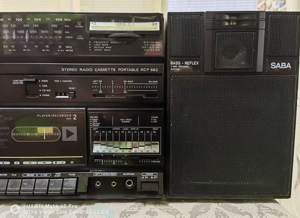 SABA RCP касетофон