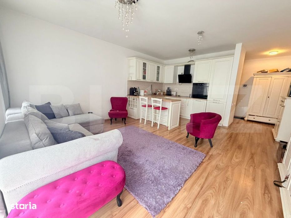 Apartament 2 camere, 54.36 mp, parcare, zona Buna Ziua