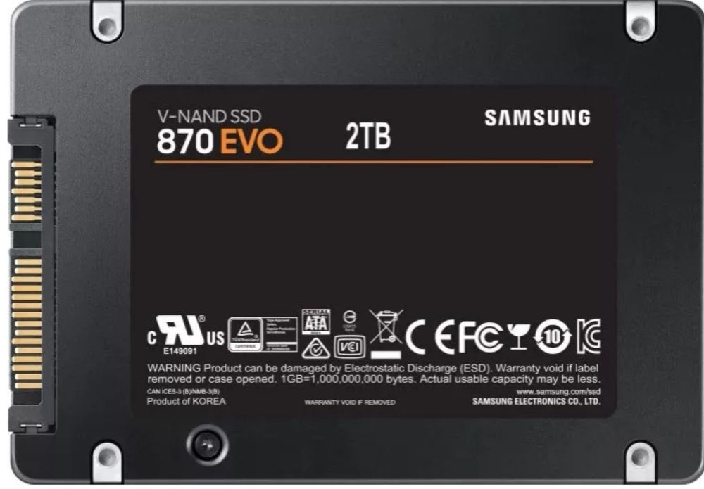 SSD SATA Samsung 870 QVO 2tb