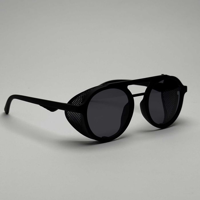 Слънчеви Очила с Мрежа острани Aviator Black Унисекс UV400 CE