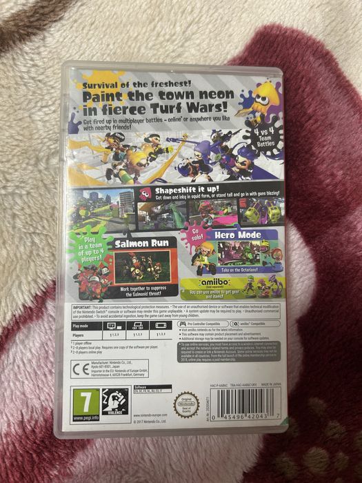 Splatoon 2 nintendo switch