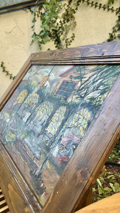Vând tablouri originale pe pânză. Picturi autentice, rame din lemn