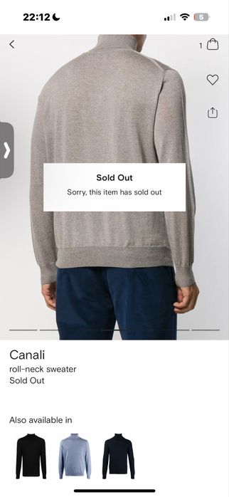 Canali Roll-neck Sweater