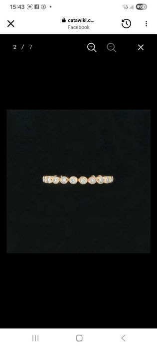 Vand inel eternity cu diamante naturale
