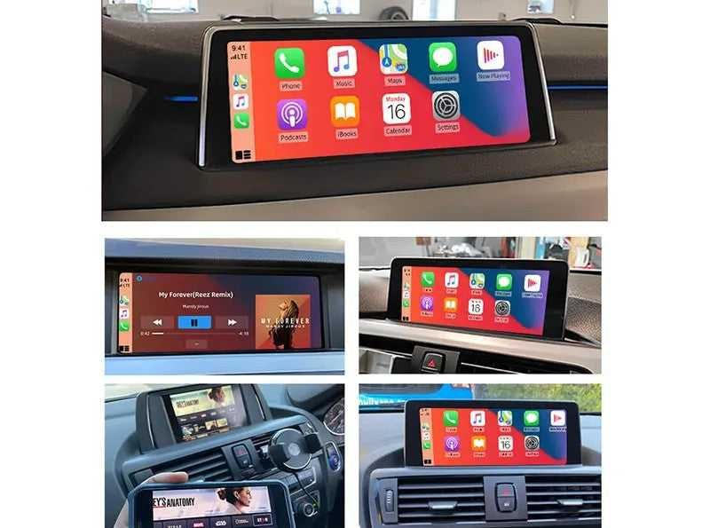 Безжичен Apple CarPlay / Android Auto за BMW E84 F20 F30 F10 E90 2008-2012 CIC система