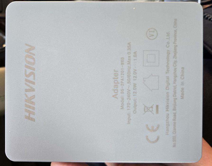 Hikvision блок питания 12В для видеонаблюдения