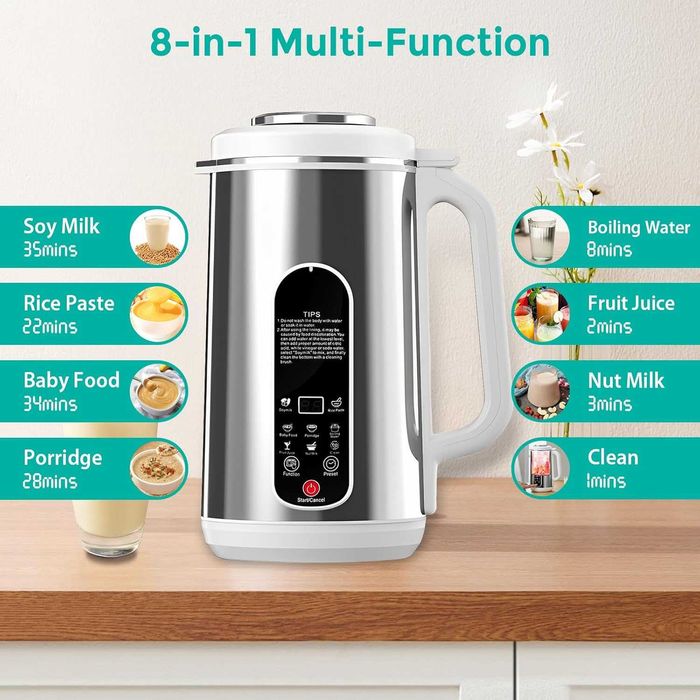 Уред за ядково мляко Soy Milk Machine,Гаранция