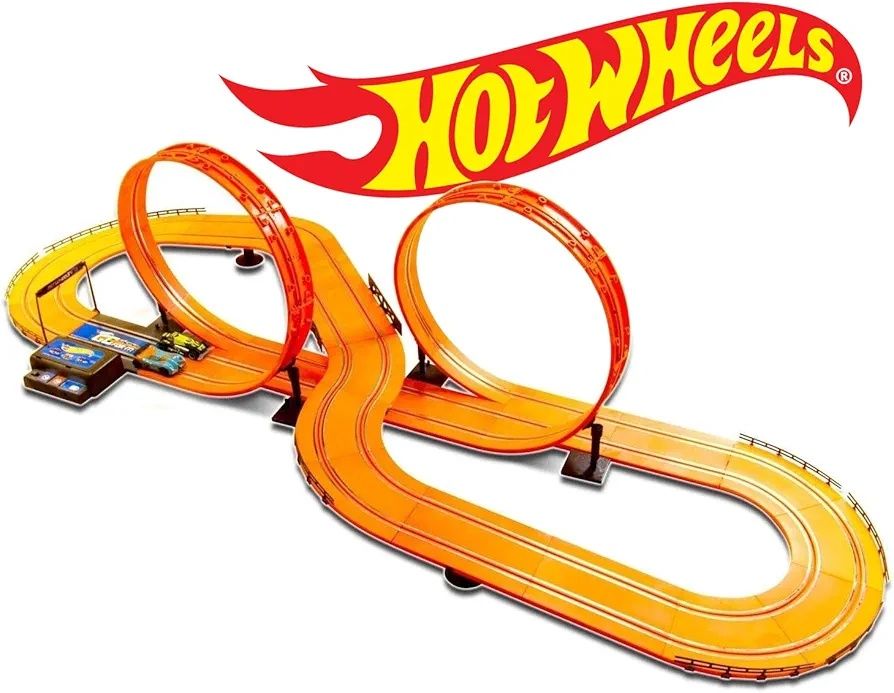 Hot Wheels Писта с количка - Slot Track Set (632 см) – Огромно трасе!