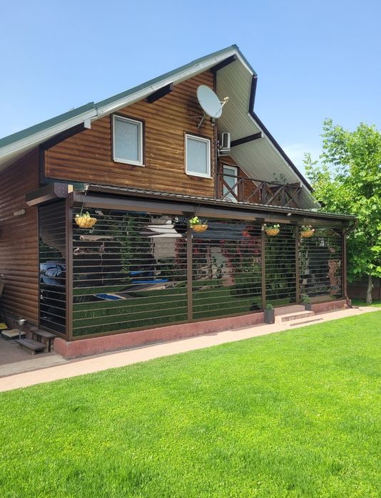 Прозрачные рольставни из поликарбоната