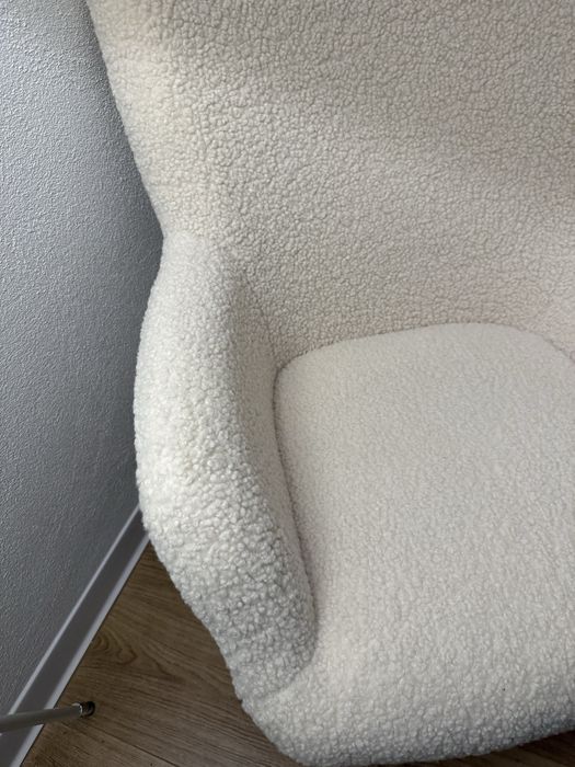 Fotoliu Jysk alb/ crem