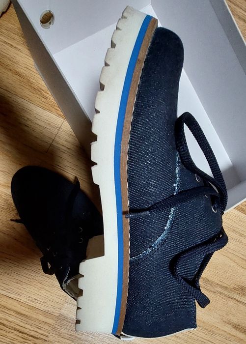 Дамски обувки -деним