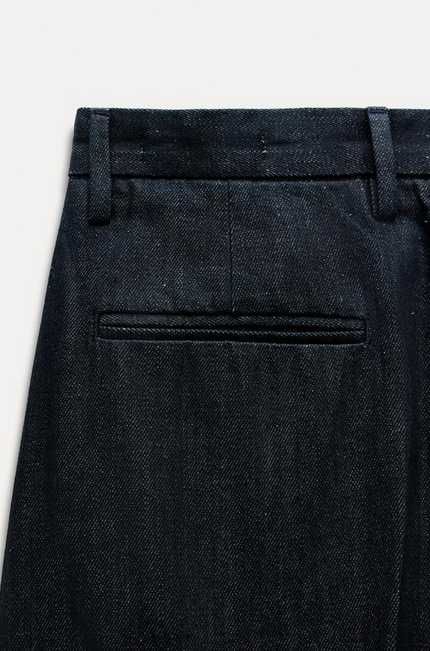 Zara женские джинсы из ZW Collection размер loose fit baggy barrel
