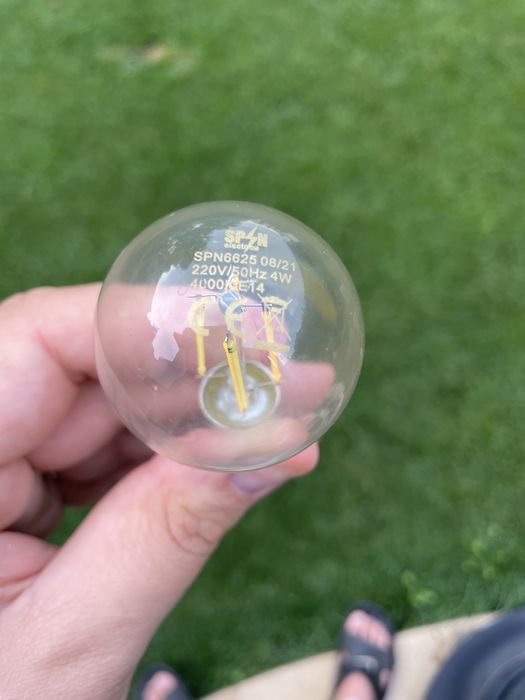 Becuri Edison 4W, E14, led, lumina neutra