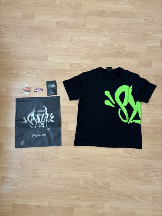 Syna world тениска черно и зелено (S и M)