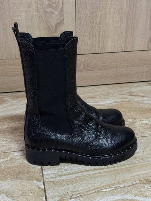 Ghete Chelsea piele naturala 37