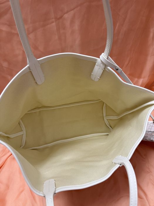 Genti tote goyard alb si verde