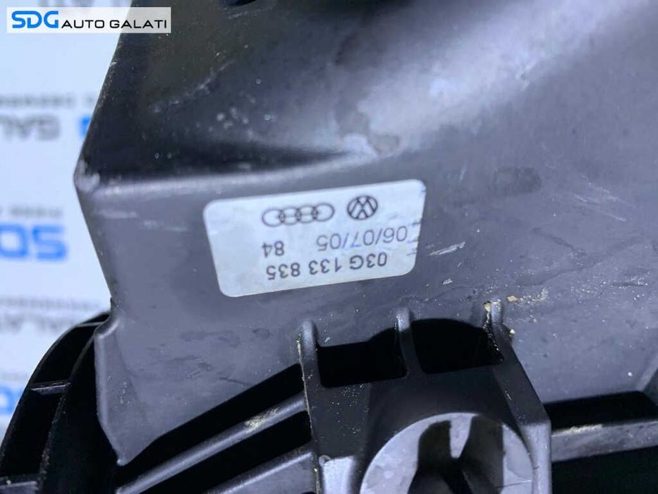 Carcasa Filtru Aer Audi A4 B6 1.9TDI AWX AVF BKE 2001 - 2005 Cod 03G133835 03G133837 [D0805]