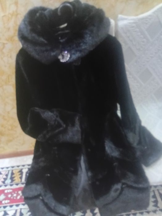 Шуба черный размер 48