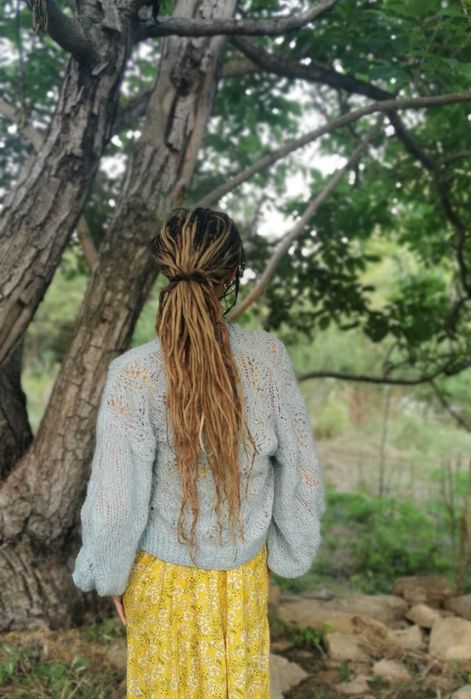 ръчно плетен кардиган, уникален.