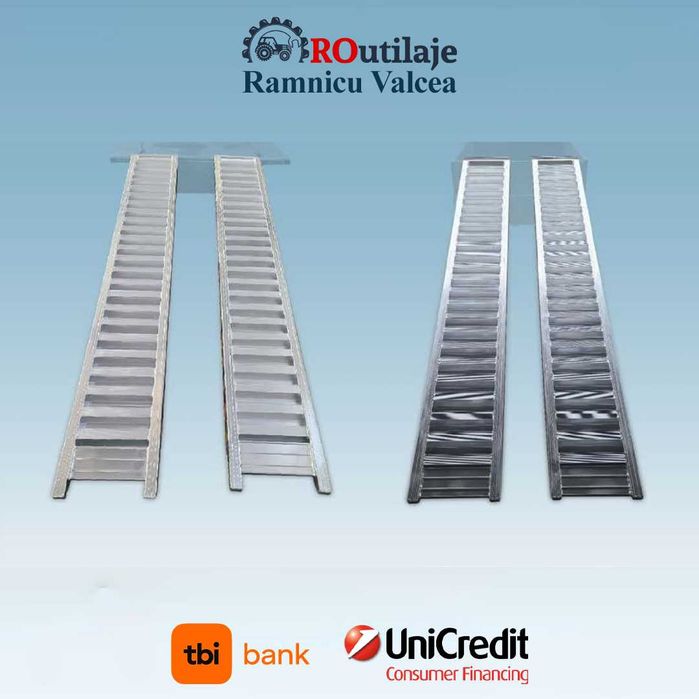 Rampe aluminiu pt utilaje miniexcavatoare de Încărcare/Descărcare Grae