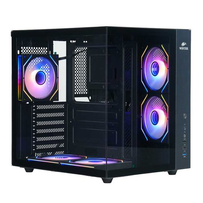 Корпус Wintek Cube Pro V909-B TG, ATX