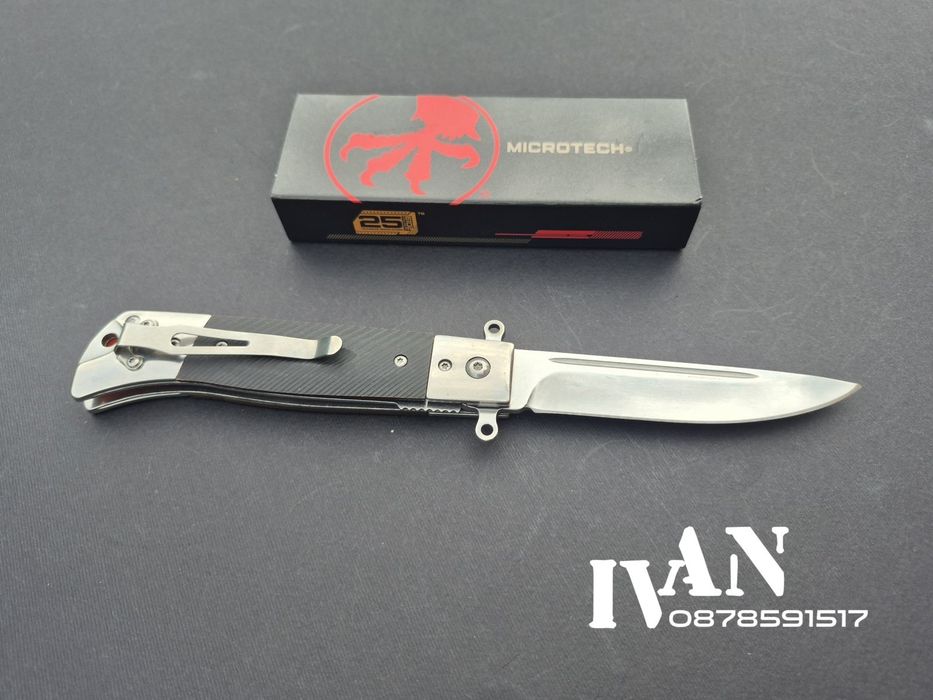 Сгъваем полуавтоматичен нож Microtech