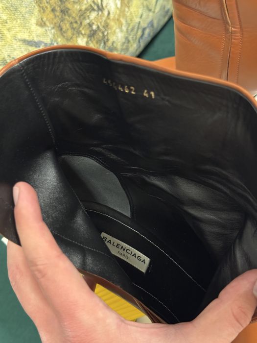 Balenciaga Ghete din piele de vitel