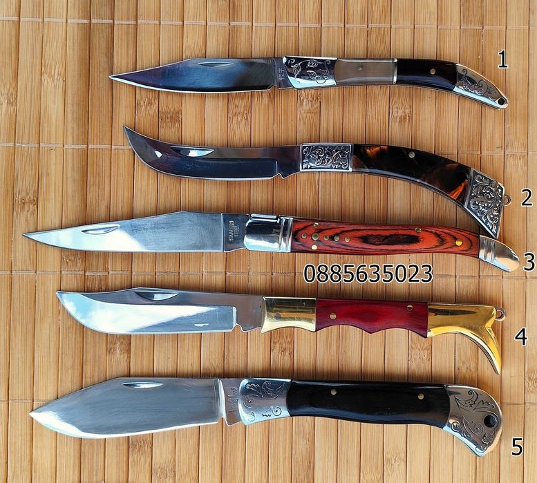 Сгъваемо джобно ножче / 5 модела /