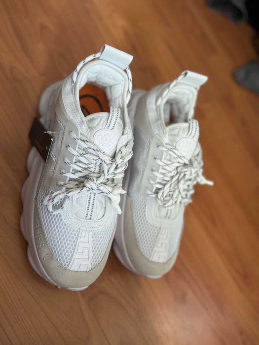 Versace Chain Reaction - Triple White 40-44