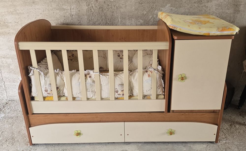 Трансформиращо се бебешко/детско легло