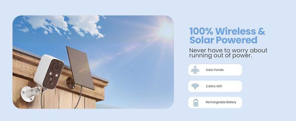 Акумулаторна камера със соларен панел FOAOOD DF 220