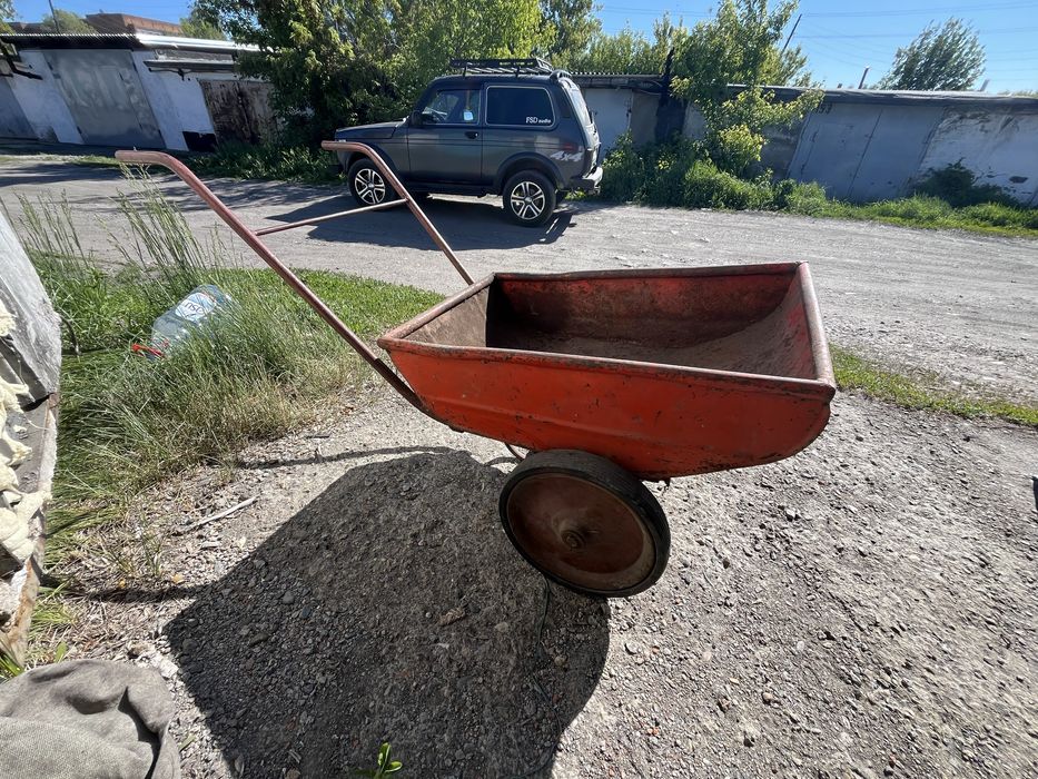 Тачка садовая СССР