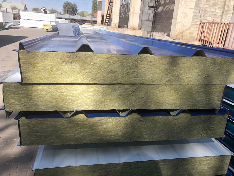 Сэндвич-панели с БАЗАЛЬТОВЫМ утеплителем | Производство | НДС