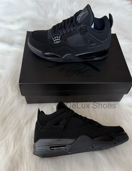 Air Jordan 4 Retro Black Cat Full Box Verificare Colet