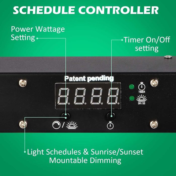 Lucius 720W LED Лампа за отглеждане на растения