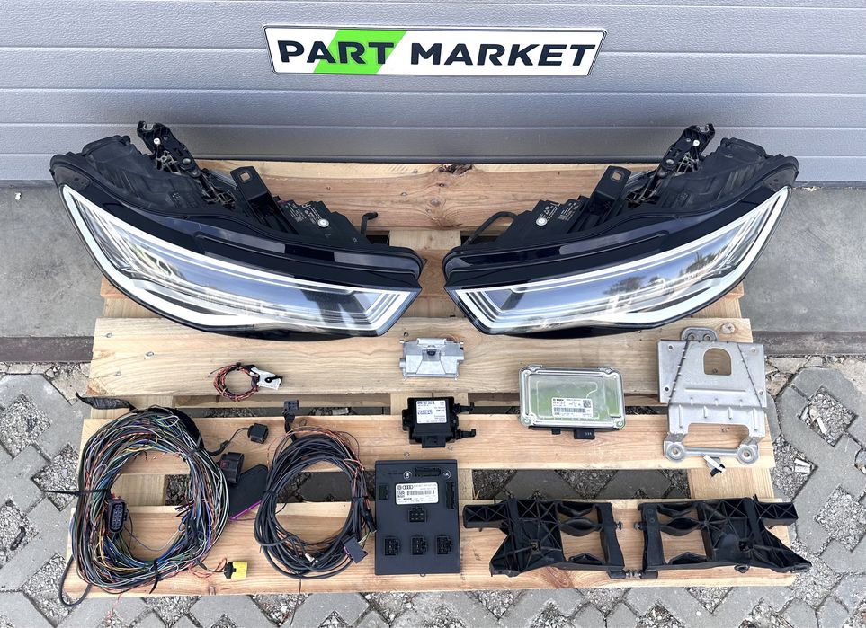 Фарове AUDI A6 C7 MATRIX комплект фейслифт 4G0941035 4G0941036