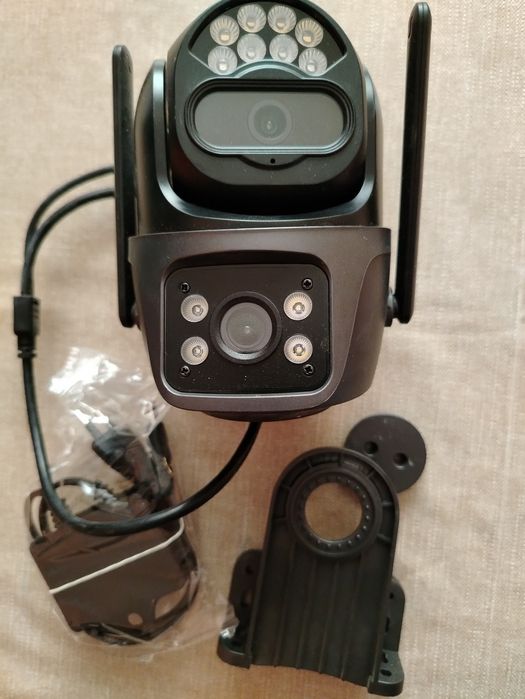 Wifi двойна улична видео камера