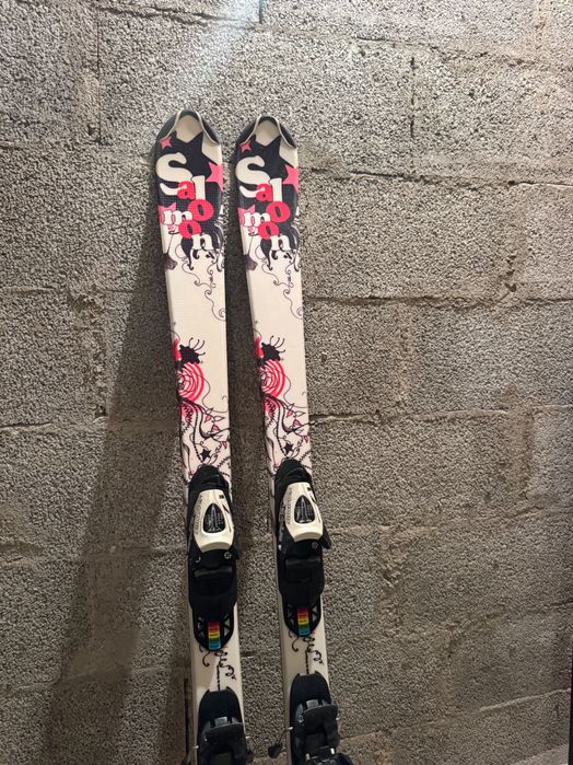 Ски, ски обувки + щеки