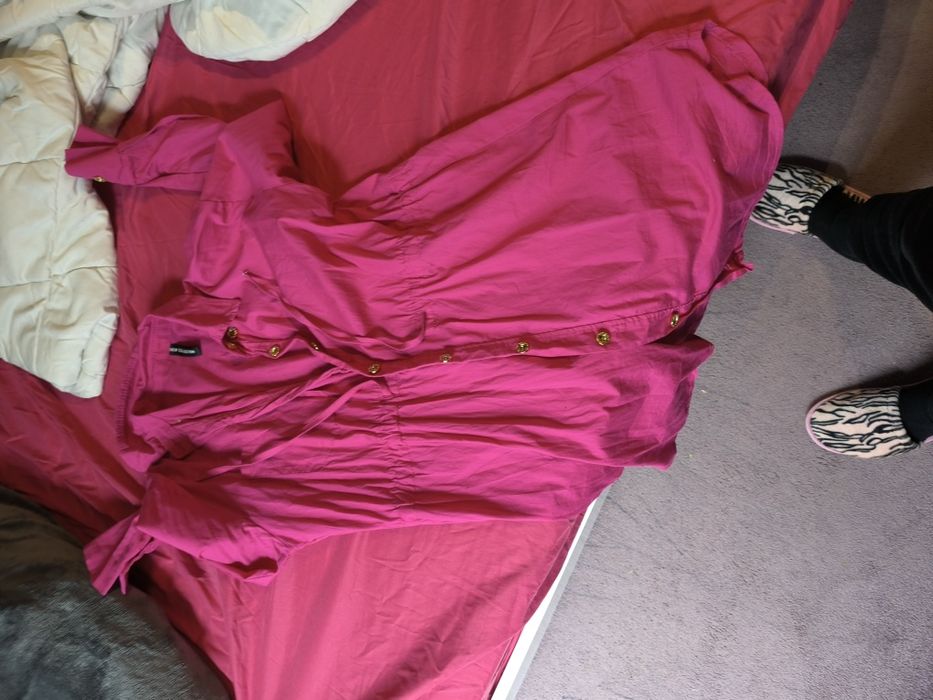 Риза розова 42 размер