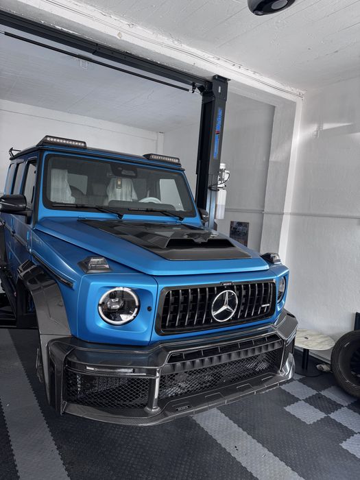 Grila amg pachet full carbon mercedes  g class amg dupa 2018