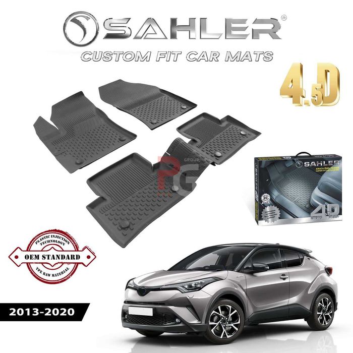 Гумени стелки за Toyota Chr /Тойота ЦХР / 2013-20
