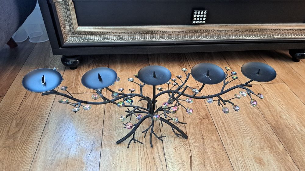 Подсвечник из ковка