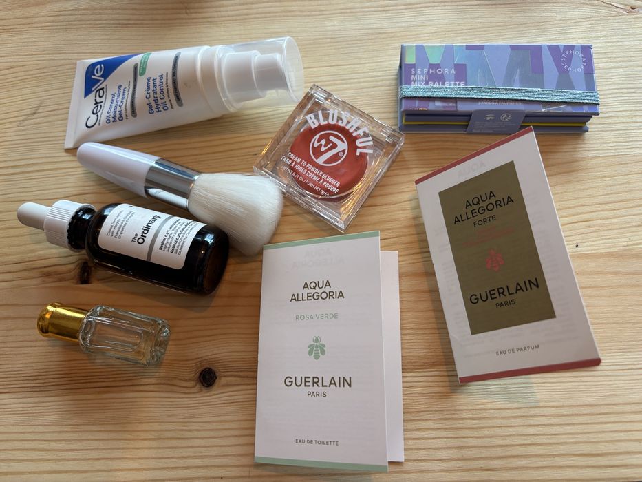 Лот козметика The Ordinary, Guerlain, Sephora, Cerave